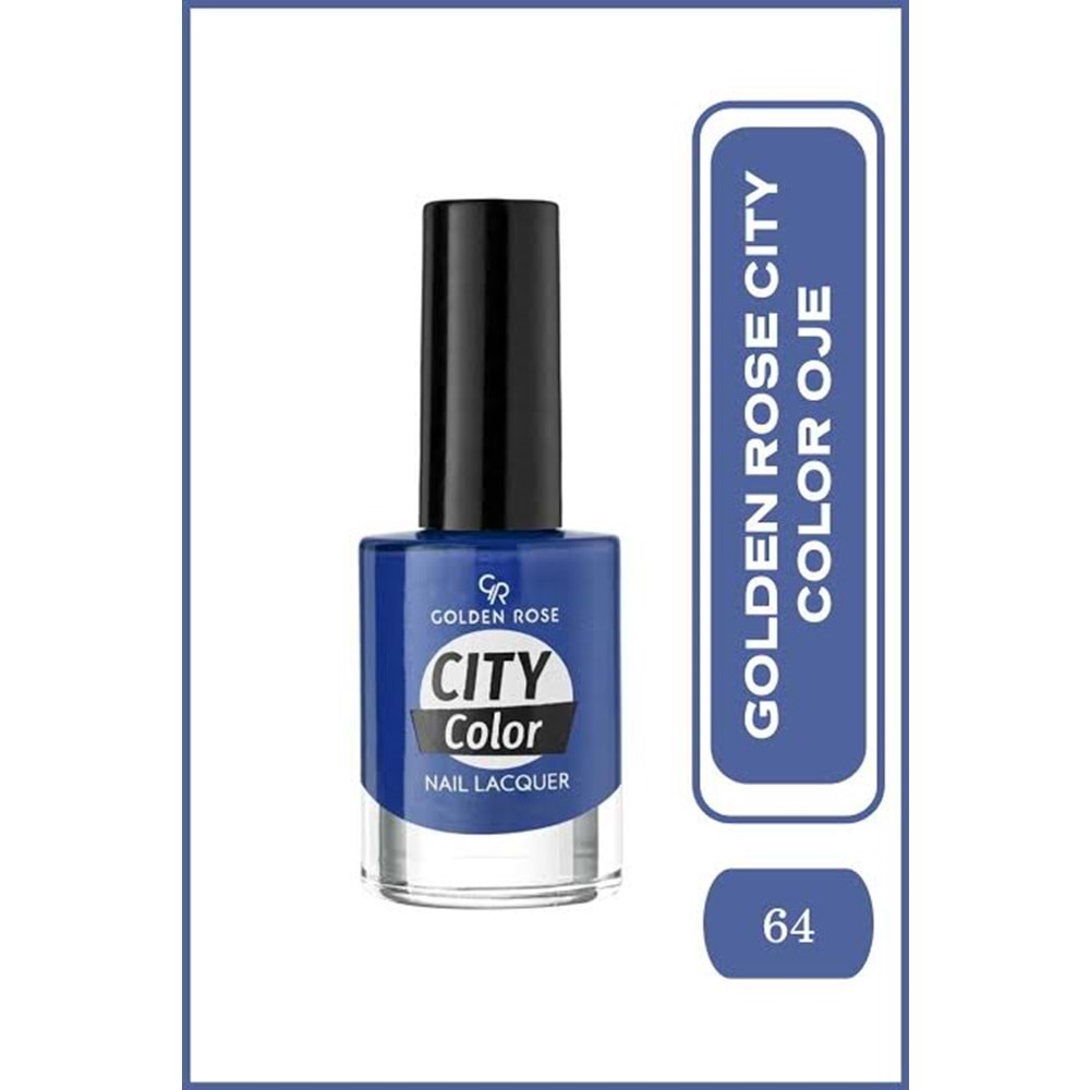 GOLDEN ROSE CITY COLOR NAIL LACQUER 64