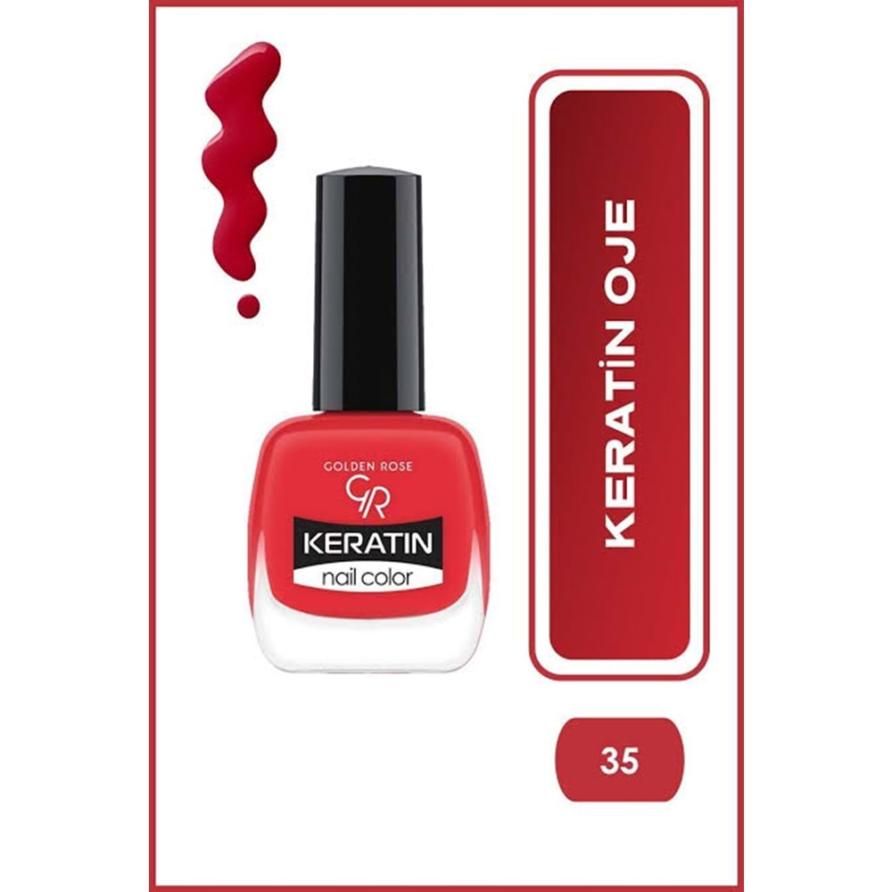 GOLDEN ROSE KERATIN NAIL COLOR 35