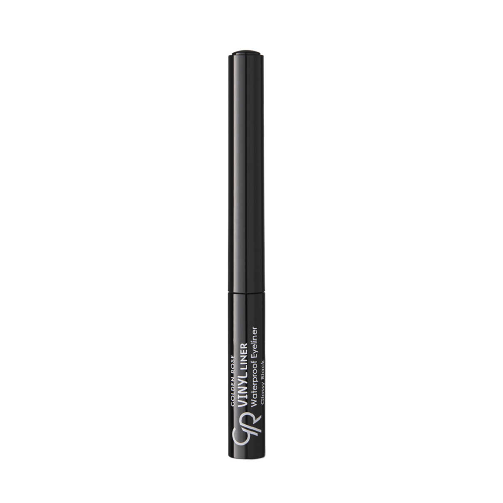 GOLDEN ROSE VINYL LINER WATERPROOF EYELINER-GLOSSY BLACK