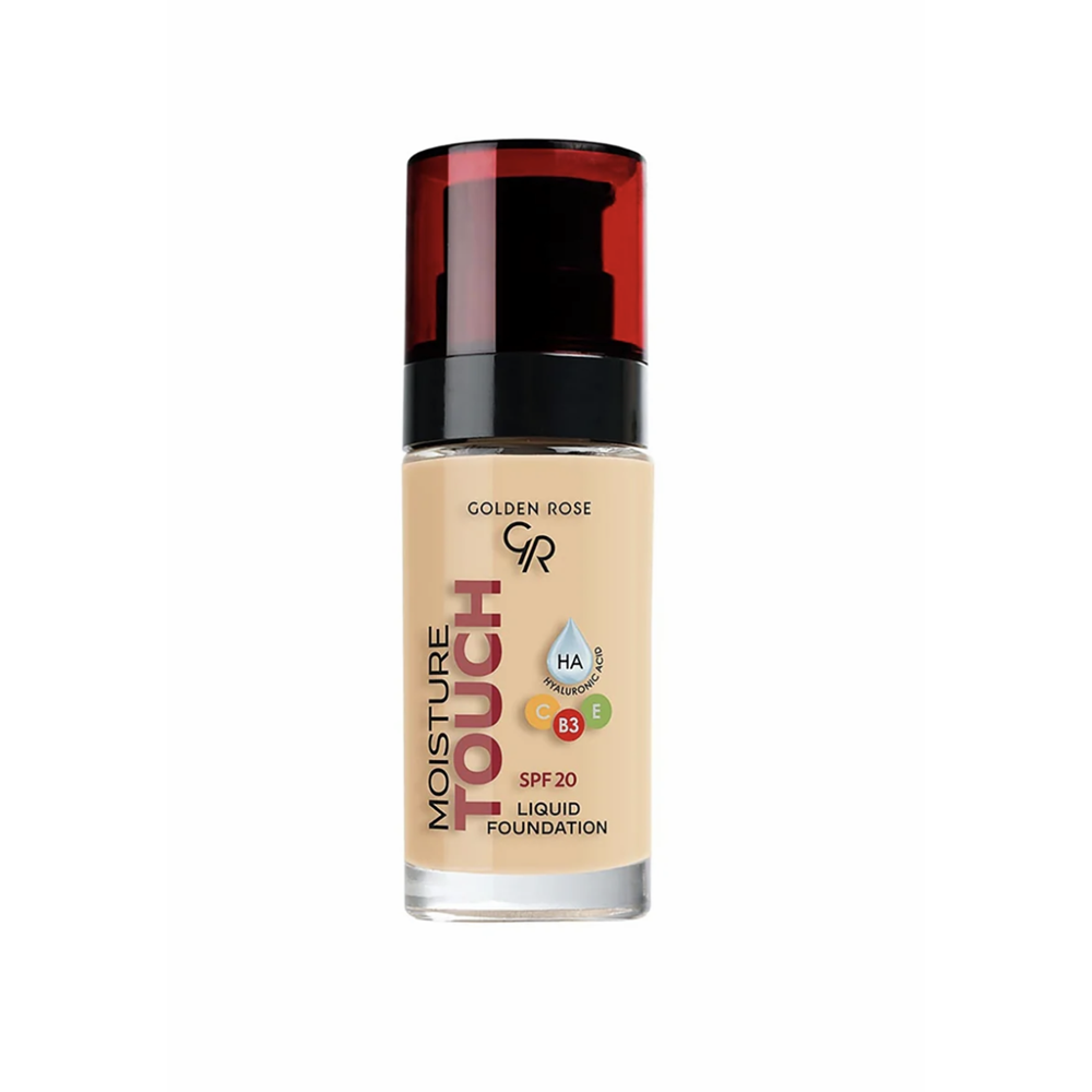 GOLDEN ROSE MOISTURE TOUCH LIQUID FOUNDATION 109