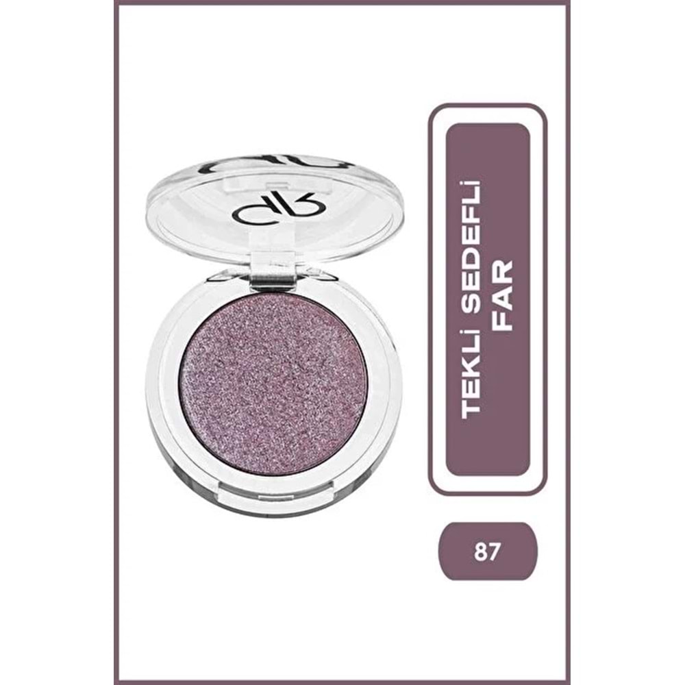 GOLDEN ROSE SOFT COLOR SHIMMER MONO EYESHADOW 87