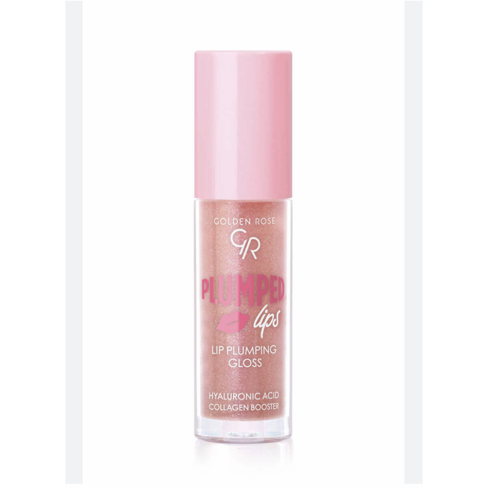 GOLDEN ROSE PLUMPED LIPS LIP PLUMPING GLOSS 206