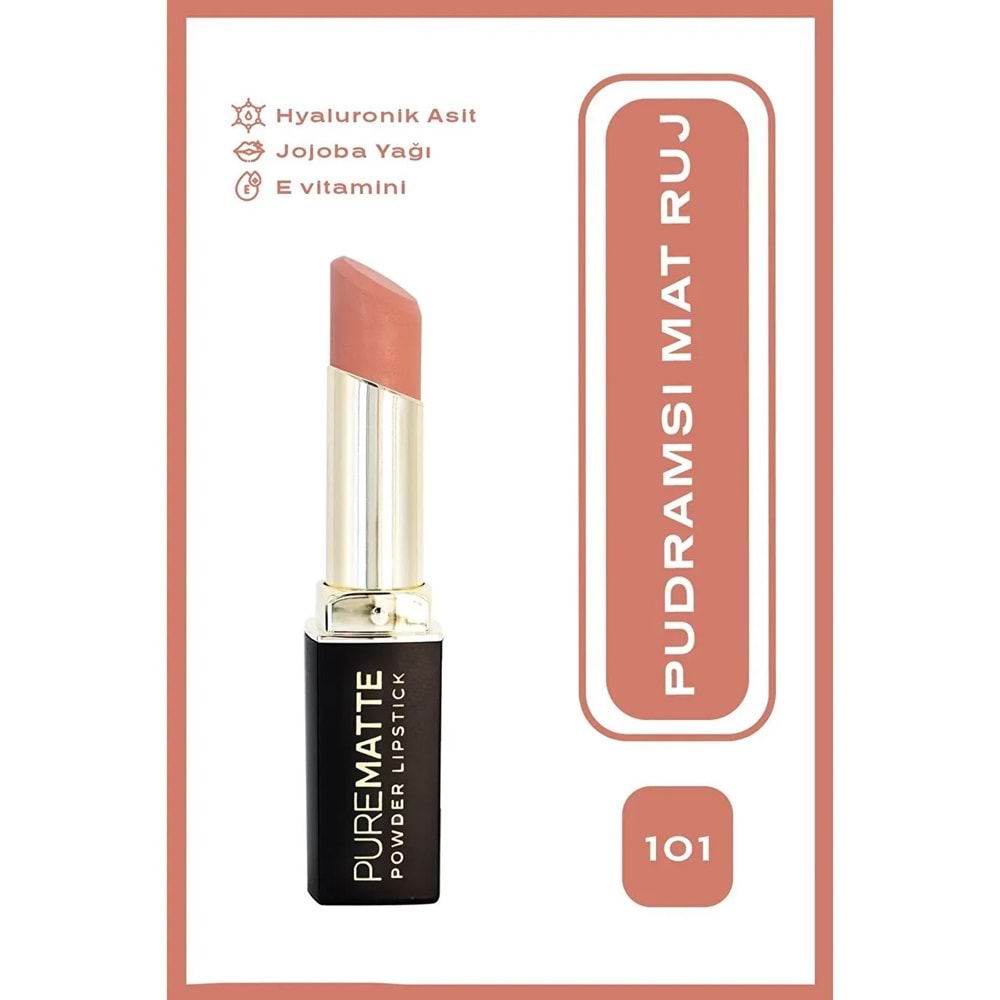GOLDEN ROSE PURE MATTE POWDER LIPSTICK 101