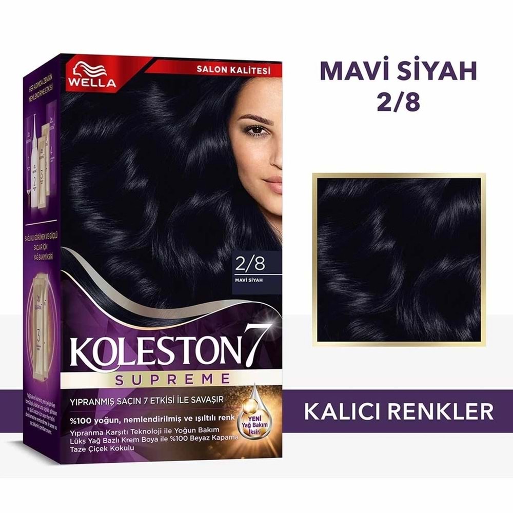KOLESTON SUPREME KIT 2-8 MAVİ SİYAH