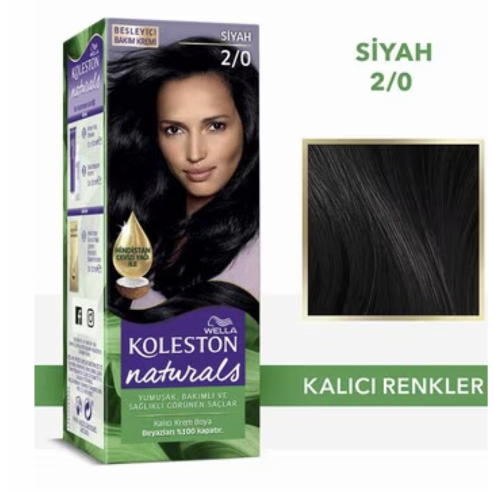 WELLA KOLESTON NATURALS 2.0 SİYAH