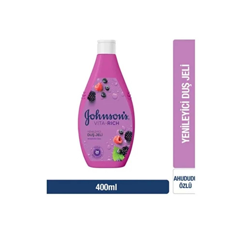 JOHNSONES VITA-RICH AHUDUDU ÖZLÜ YENİLEYİCİ DUŞ JELİ 400 ML