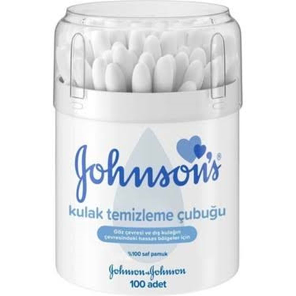 JOHNSONS BABY KULAK TEMİZLEME ÇUBUĞU 100 LÜ