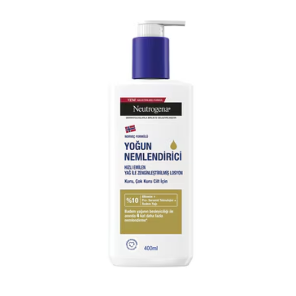 NEUTROGENA YAĞ İLE ZENGİNLEŞTİRİLMİŞ VÜCUT LOSYONU 400 ML