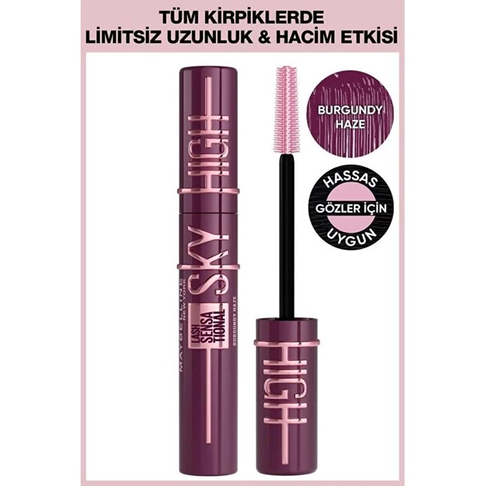 MYB MASCARA SKY HIGH BURGUNDY