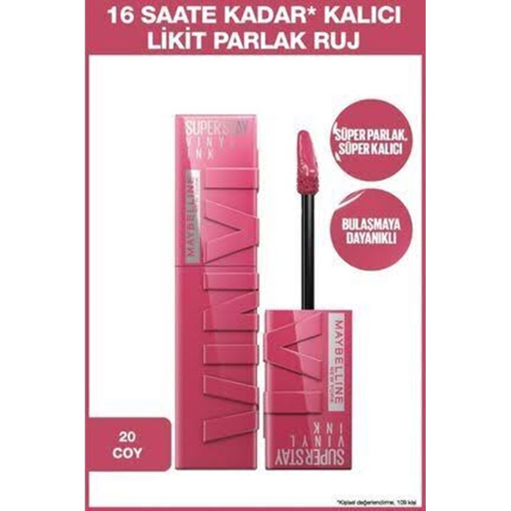 MYB VINYL INK RUJ 20 COY