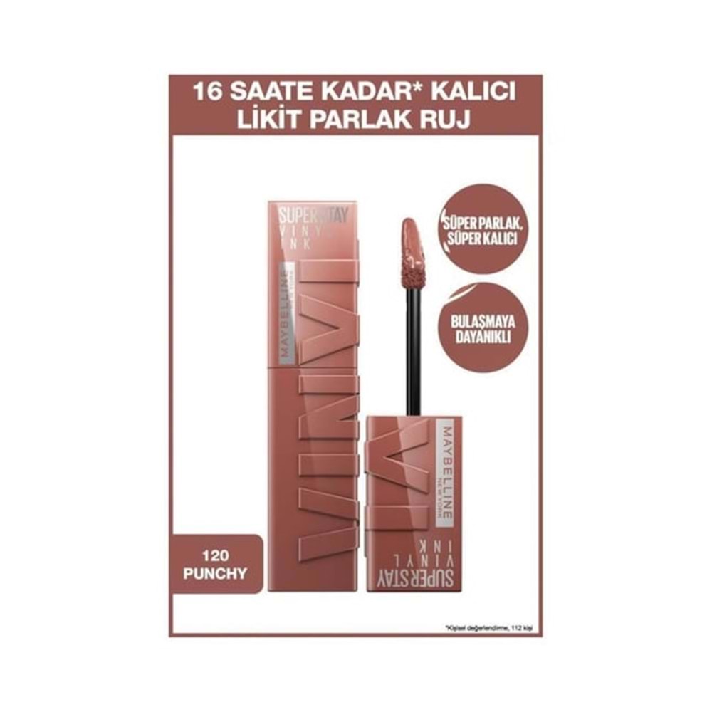 MYB VINYL INK RUJ 120 PUNCHY