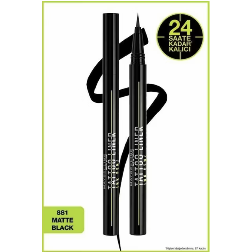 MYB TATTO LINER PENCIL 881 MATTE BLACK