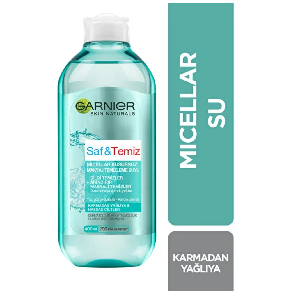 GARNIER SKIN SAF VE TEMİZ MICELLAR 400 ML