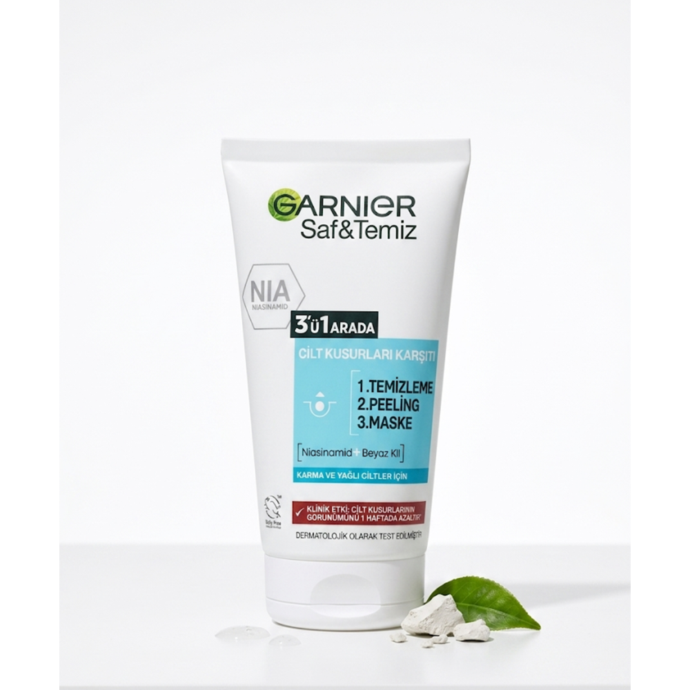 GARNIER SKIN NIASINAMID 3 IN 1 MASKE