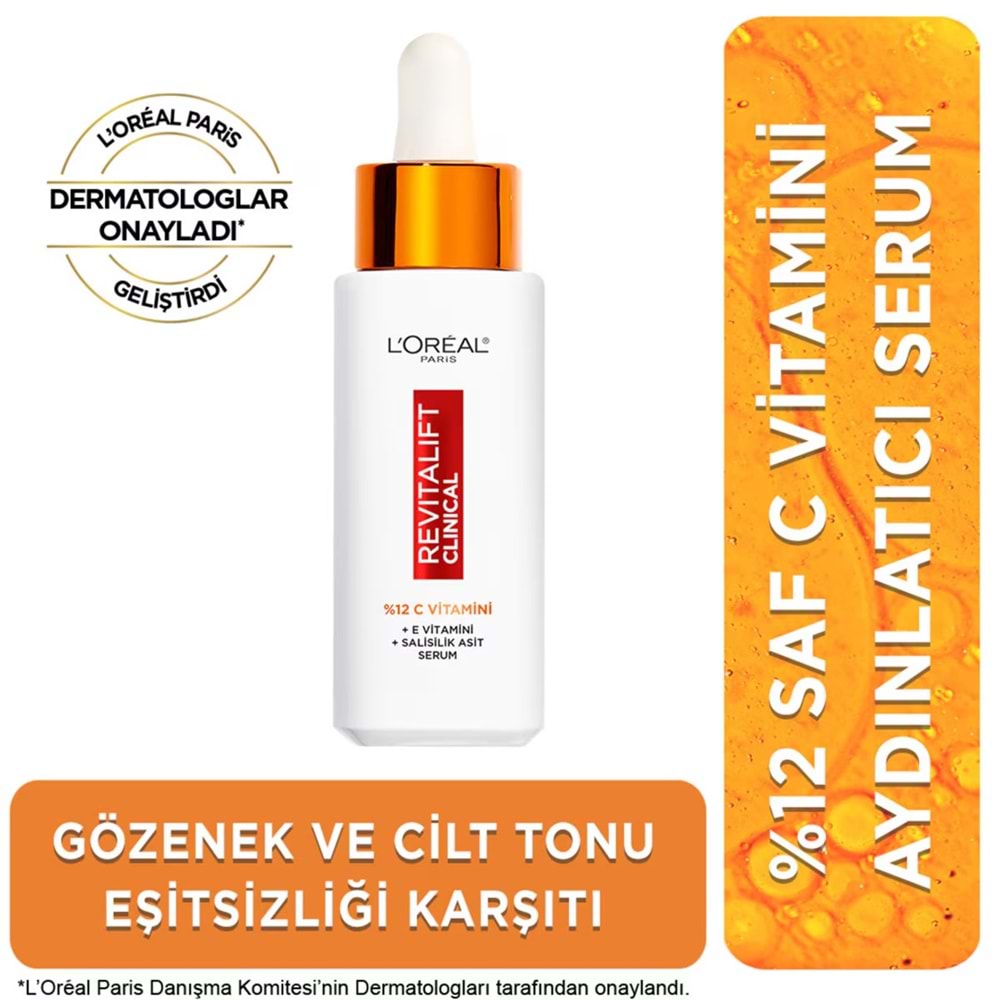LOREAL SKIN REVITALIFT CLINICAL C VIT SERUM