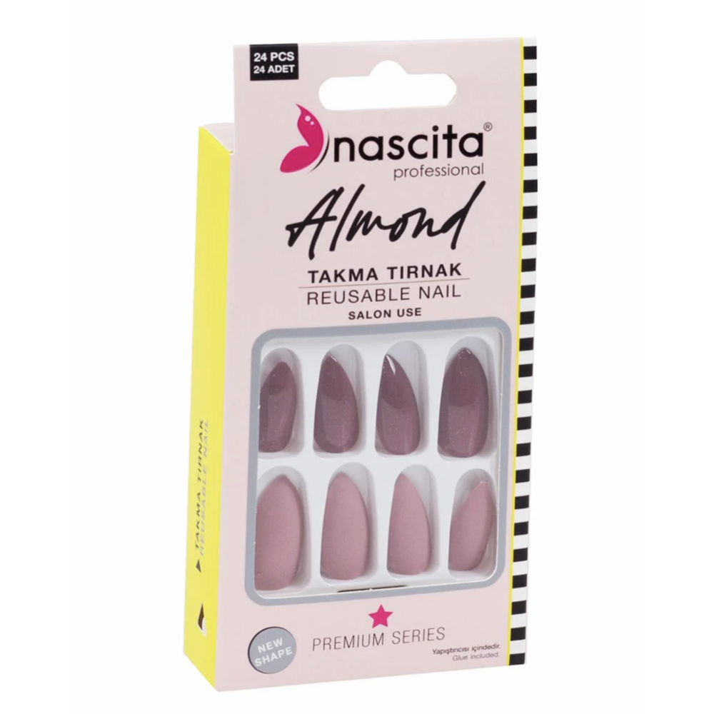 NASCITA PRO 24LÜ TAKMA TIRNAK ALMOND 151