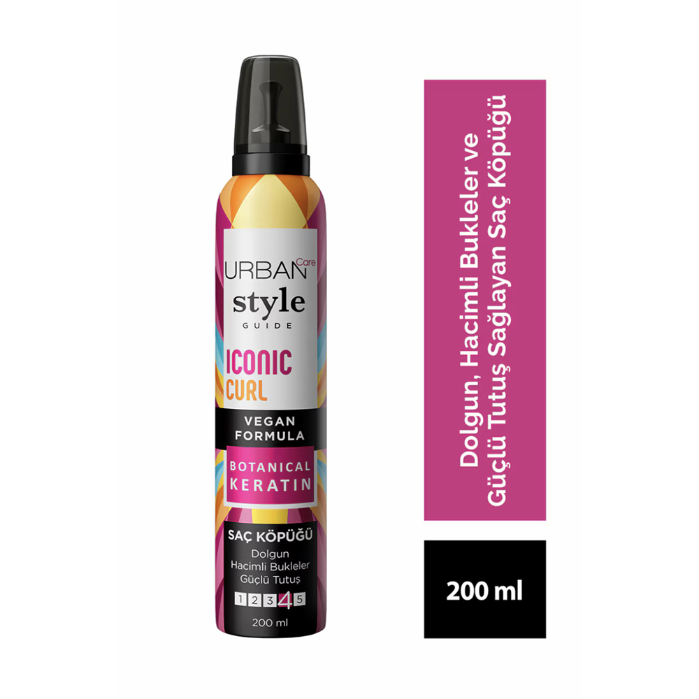 URBAN CARE STYLE GUIDE ICONIC CURL SAÇ KÖPÜĞÜ 200 ML