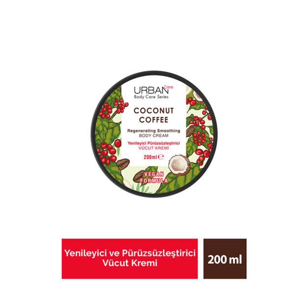 URBAN CARE COCONUT COFFEE VÜCUT KREMİ 200 ML