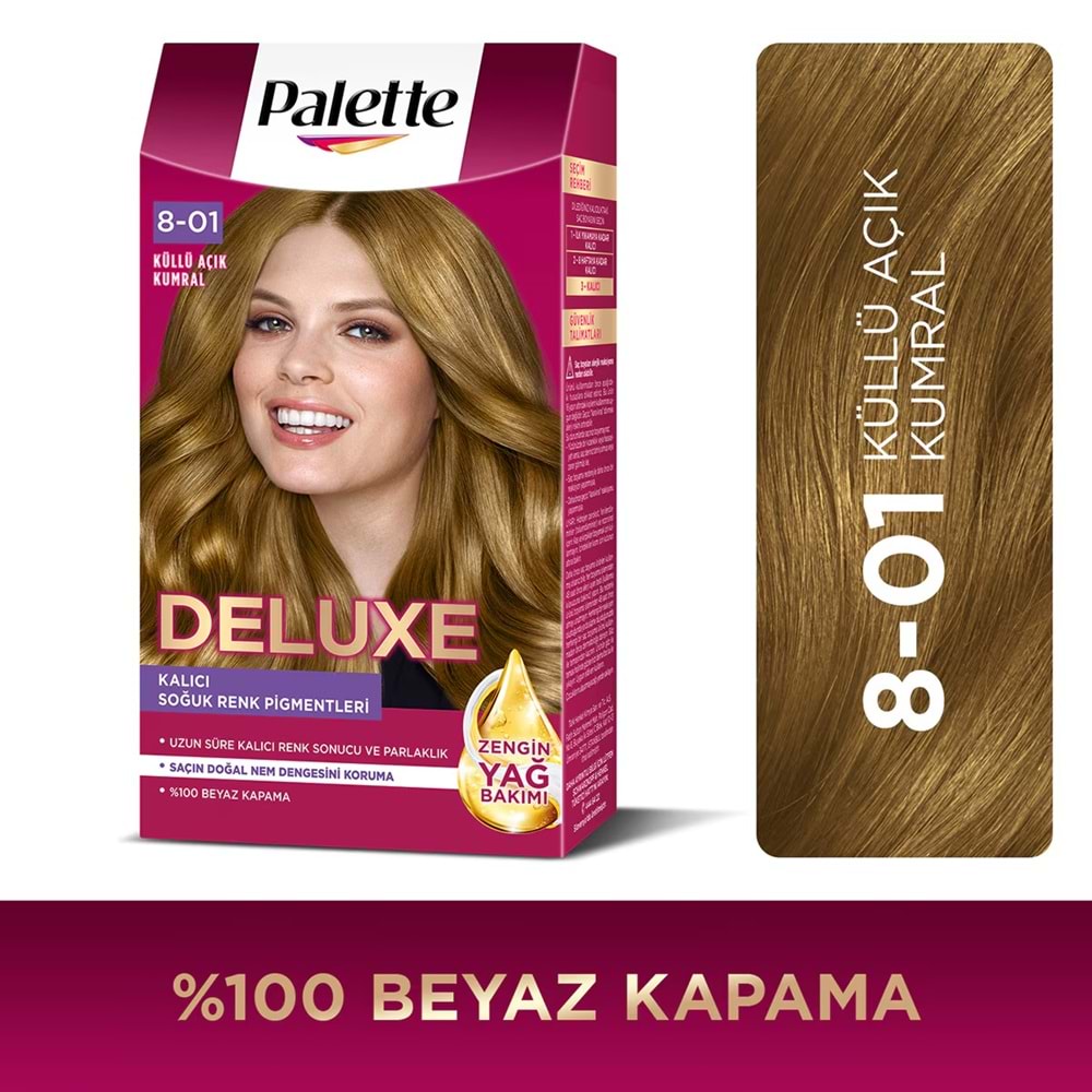 PALETTE DELUXE KÜLLÜ AÇIK KUMRAL 8-01
