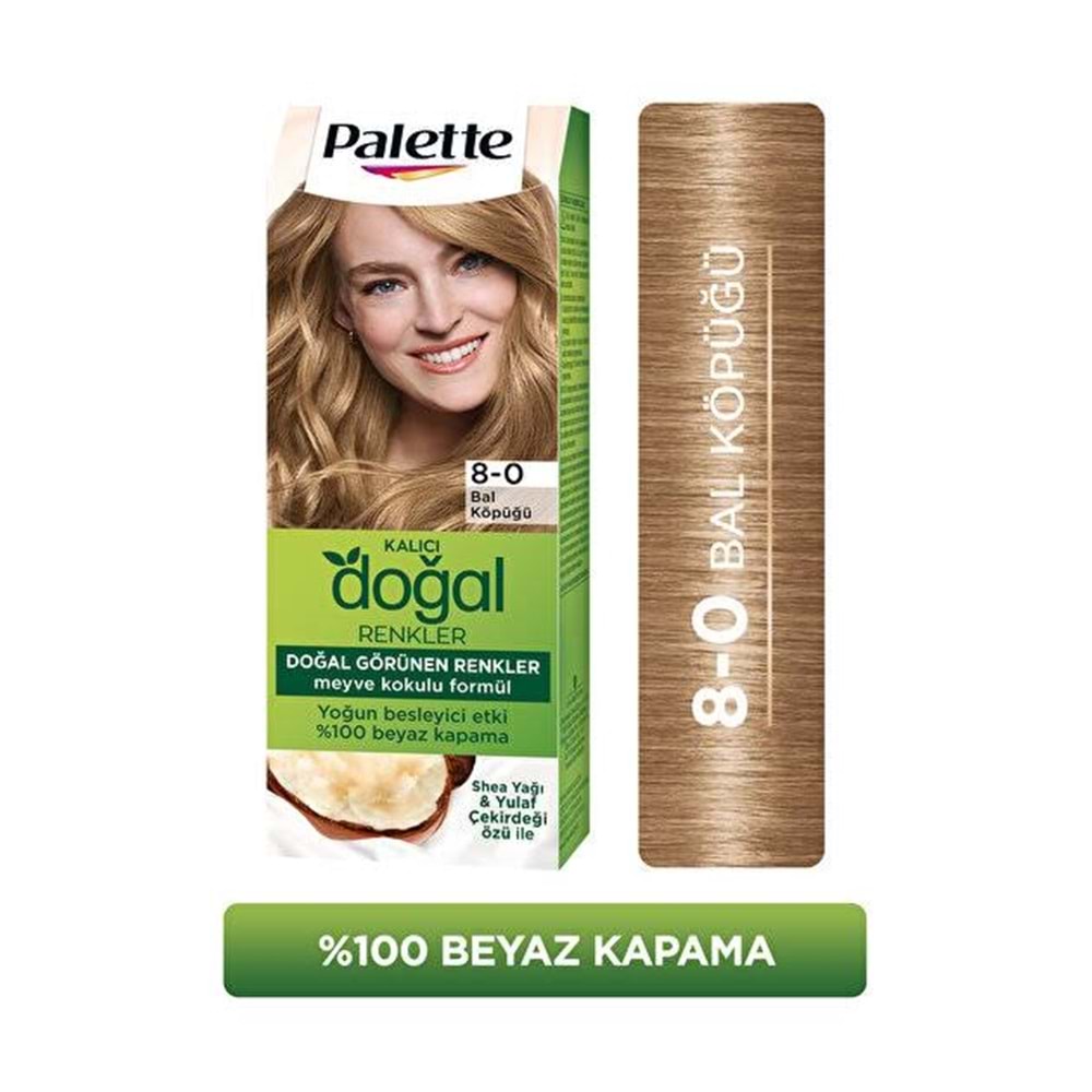 PALETTE NATURAL COLORS BAL KÖPÜĞÜ 8-0