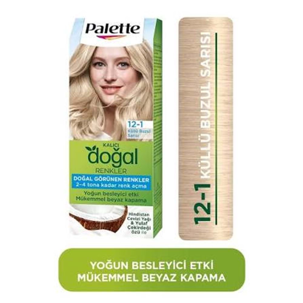 PALETTE NATURAL COLORS KÜLLÜ BUZUL SARISI 12-1
