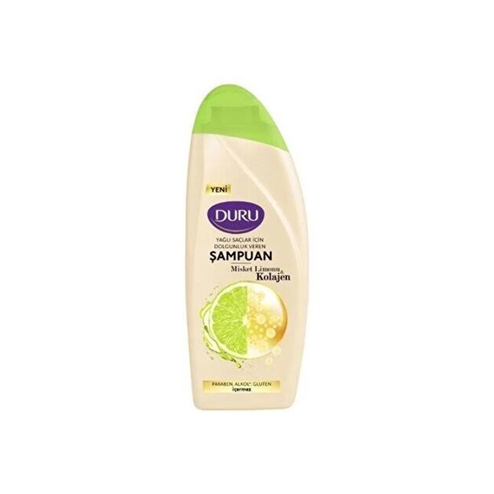 DURU KOLAJEN MİSKET LİMONLU ŞAMPUAN 500 ML