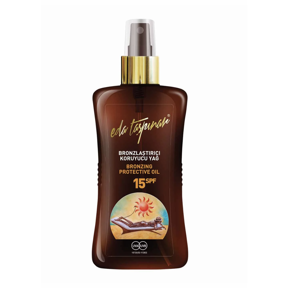 EDA TAŞPINAR BRONZLAŞTIRICI KORUYUCU YAĞ SPF 15 200 ML