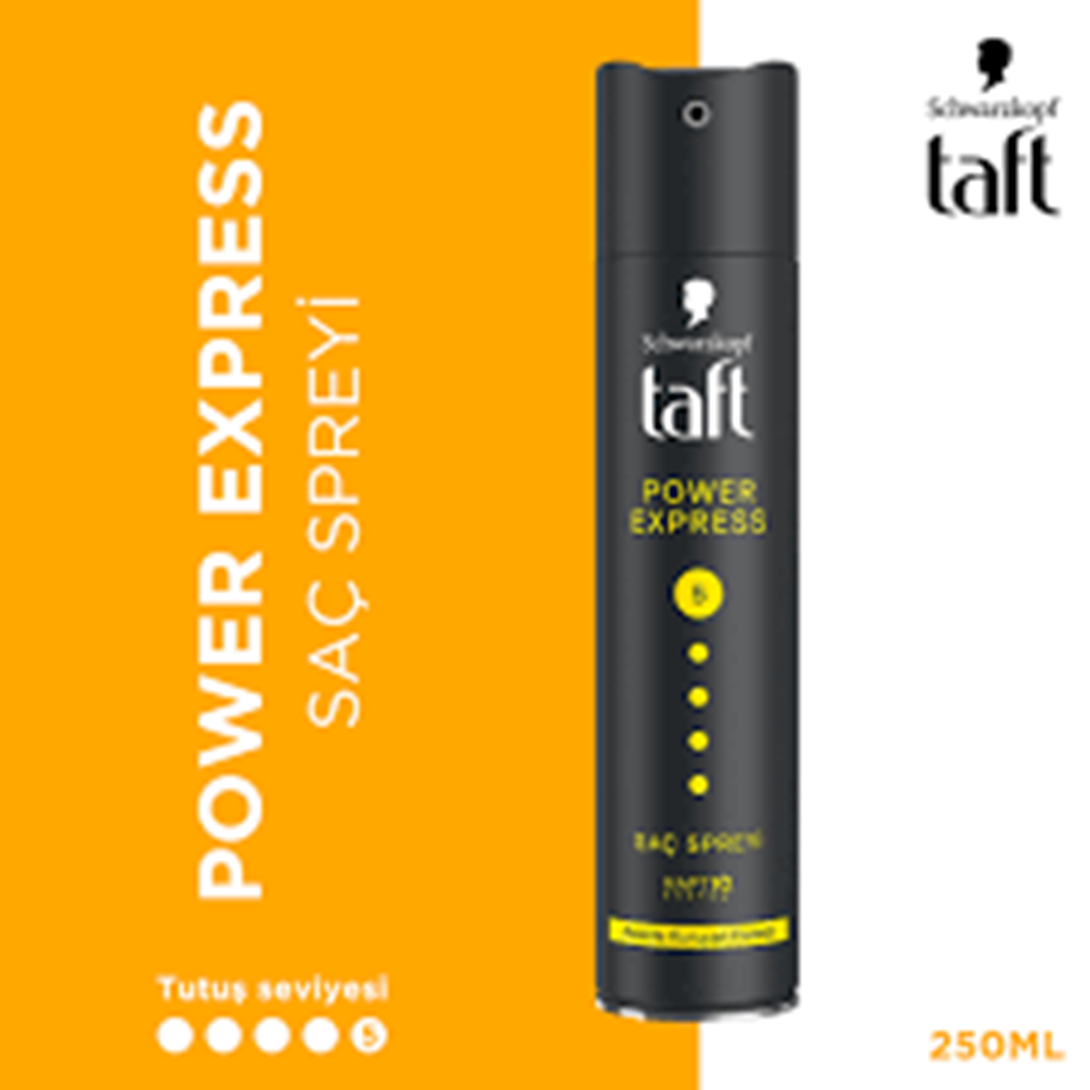 TAFT POWER EXPRESS SAÇ SPREYİ 250 ML