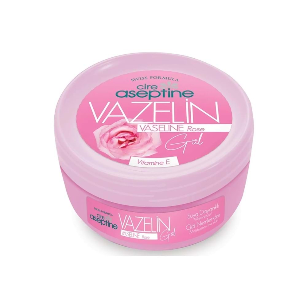CİRE ASEPTİNE GÜL VAZELİN 150 ML