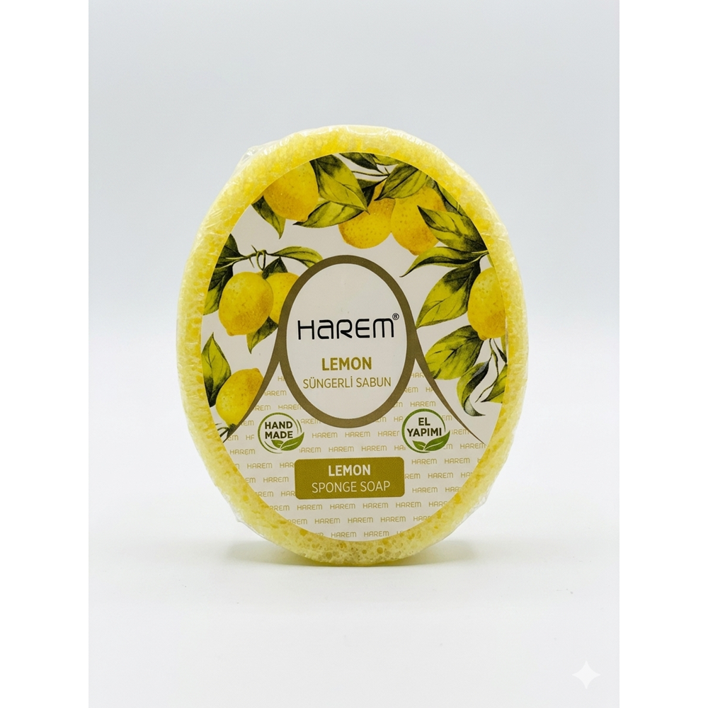 HAREMS LİMON SÜNGERLİ SABUN 135 GR