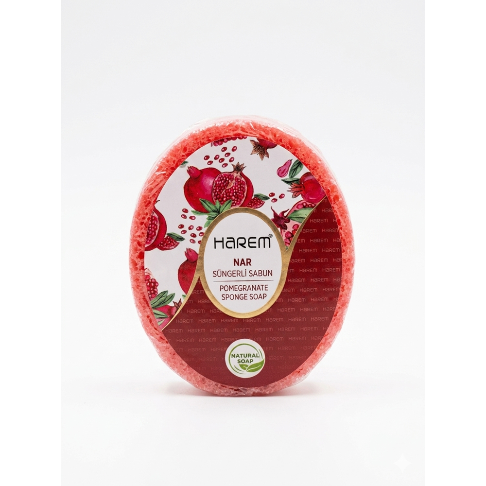 HAREMS NAR SÜNGERLİ SABUN 120 GR
