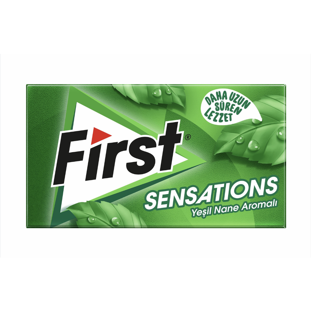 FIRST SENSATIONS YEŞİL NANE AROMALI SAKIZ
