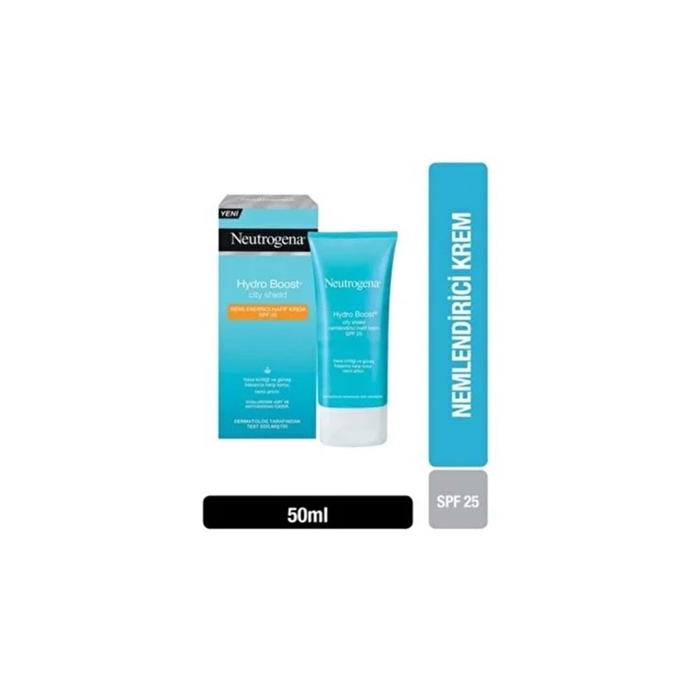 NEUTROGENA HYDRO BOOST NEMLENDİRİCİ HAFİF KREM 25 SPF 50 ML