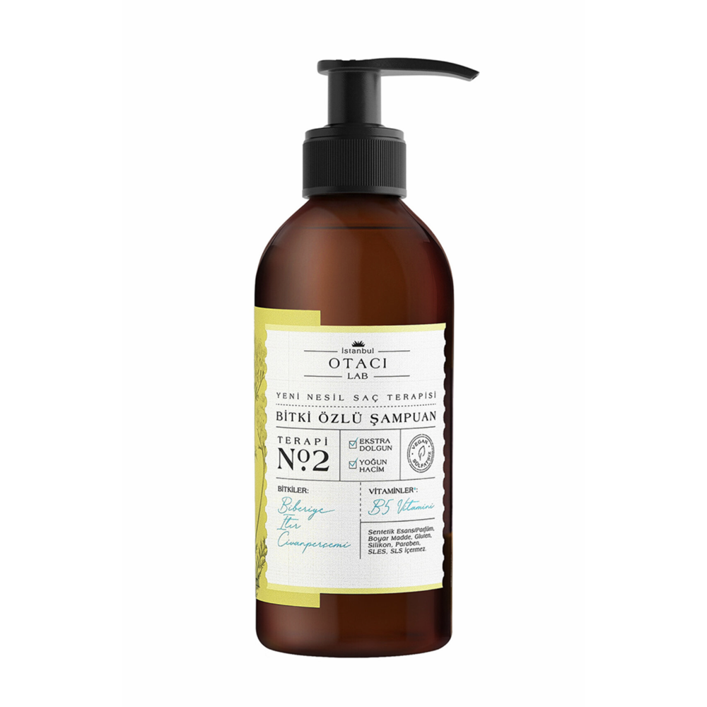 OTACI LAB BİTKİ ÖZLÜ ŞAMPUAN NO:2 250 ML