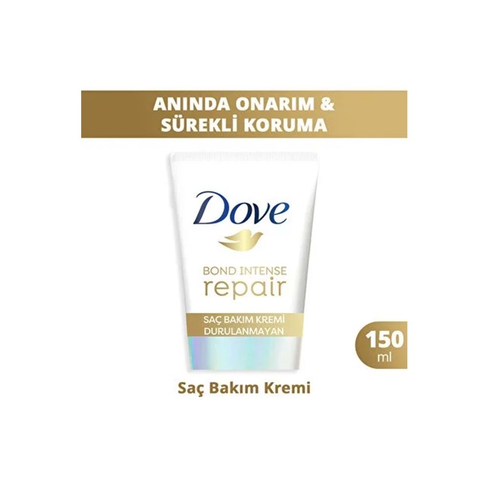 DOVE BOND INTENSE REPAIR DURULANMAYAN SAÇ BAKIM KREMİ 150 ML