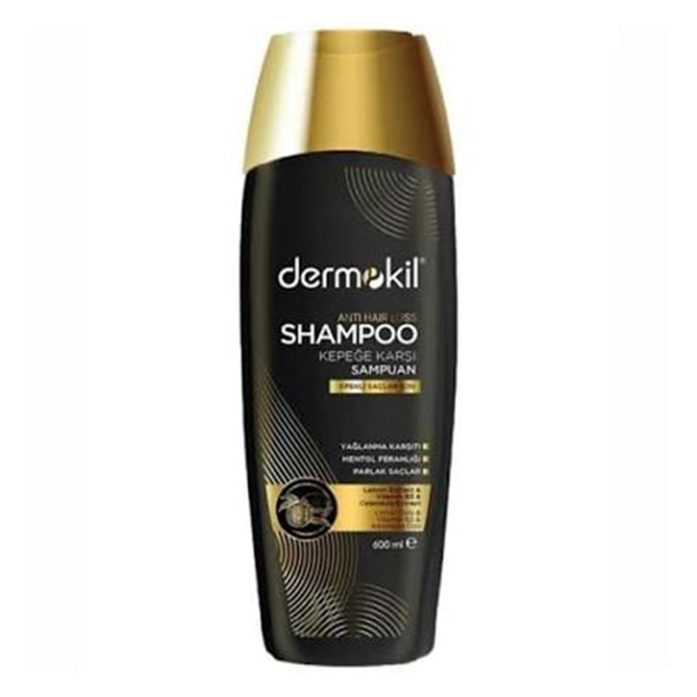DERMOKİL KEPEĞE KARŞI ŞAMPUAN 600 ML