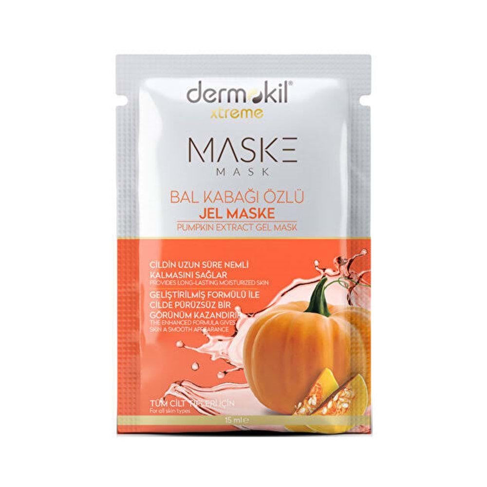 DERMOKİL BAL KABAĞI ÖZLÜ JEL MASKE