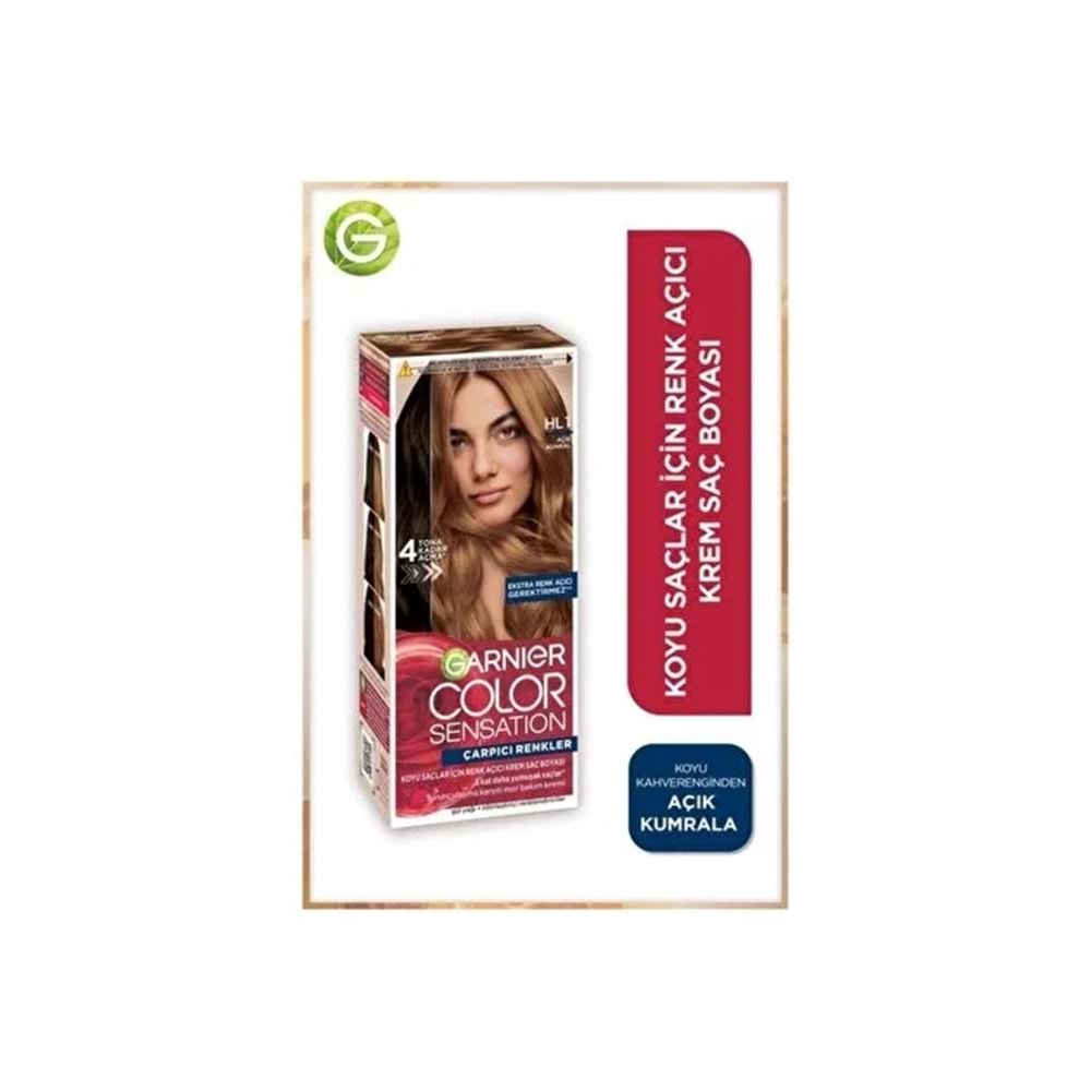 GARNIER COLOR SENSATION HL1 AÇIK KUMRAL