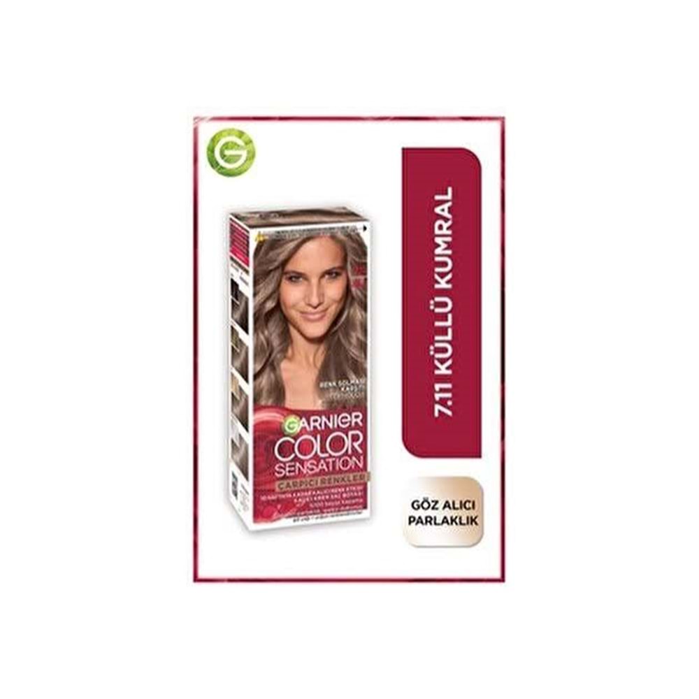 GARNIER COLOR SENSATION 7.11 KÜLLÜ KUMRAL