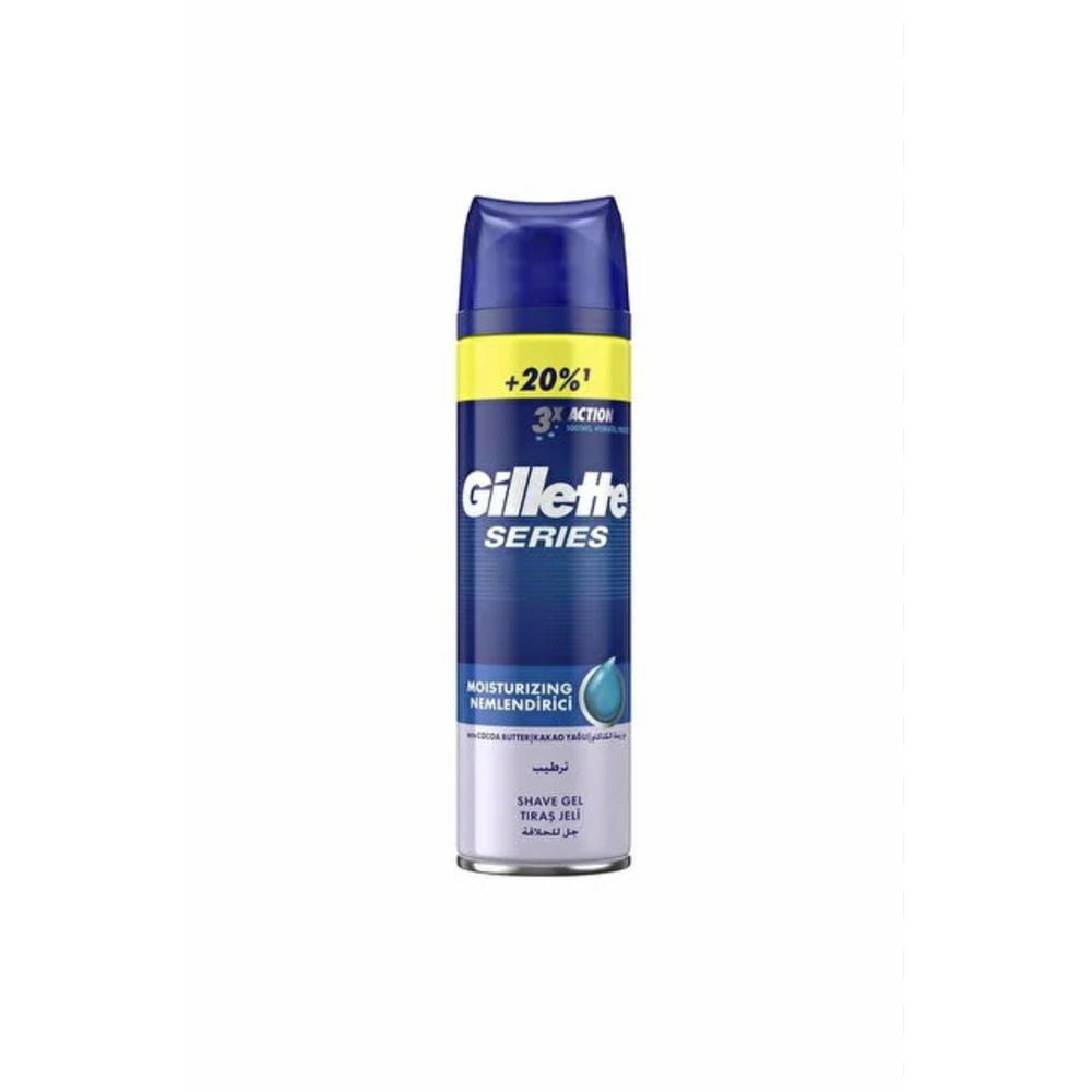 GİLLETTE SERIES SHAVE GEL NEMLENDİRİCİ TRAŞ JELİ 200 ML