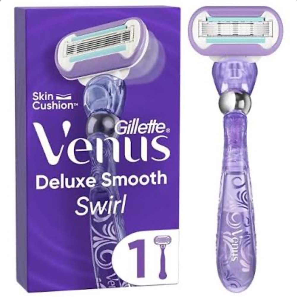 VENUS DELUXE SMOOTH SWIRL 5 BIÇAKLI MAKİNA JİLET