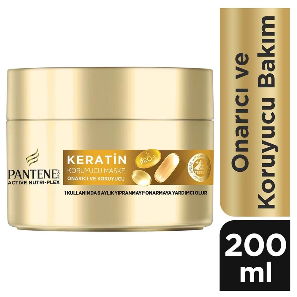 PANTENE KERATİN KORUYUCU SAÇ MASKE 200 ML