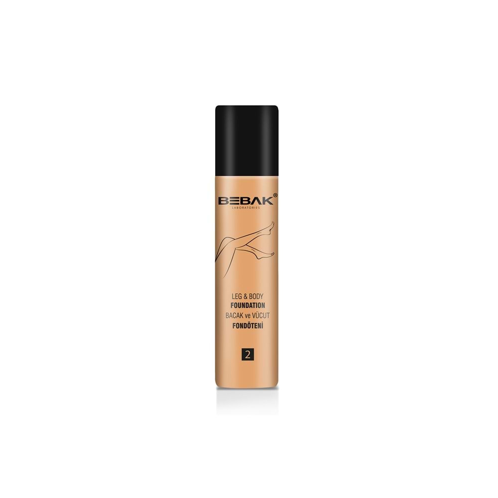 BEBAK BACAK VE VÜCUT FONDOTENİ 2 MEDIUM TONE 75 ML