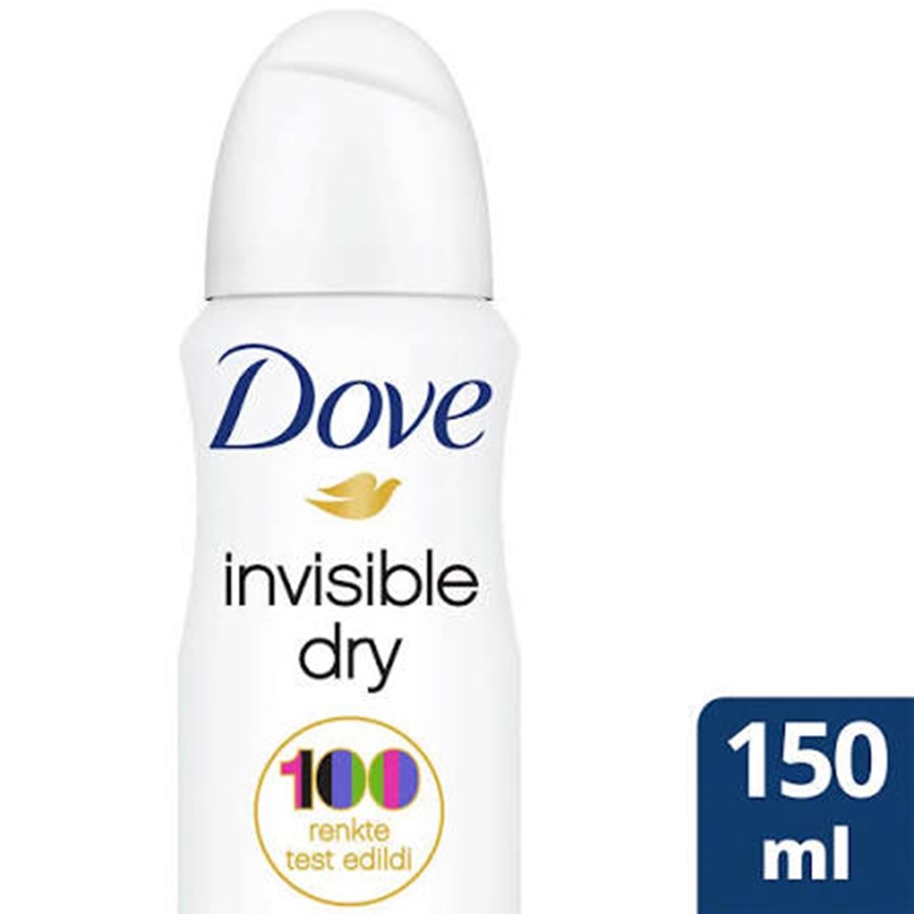 DOVE INVISIBLE DRY DEODORANT 150 ML