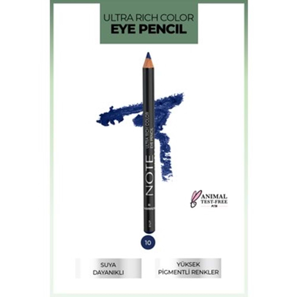 NOTE ULTRA RICH COLOR EYE PENCIL NO 10