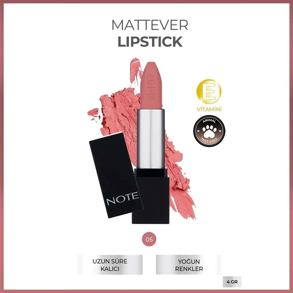 NOTE MATTEVER LIPSTICK 05