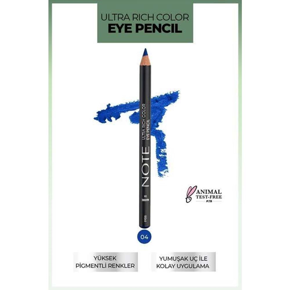 NOTE ULTRA RICH COLOR EYE PENCIL NO 04