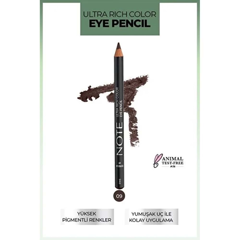 NOTE ULTRA RICH COLOR EYE PENCIL NO 09