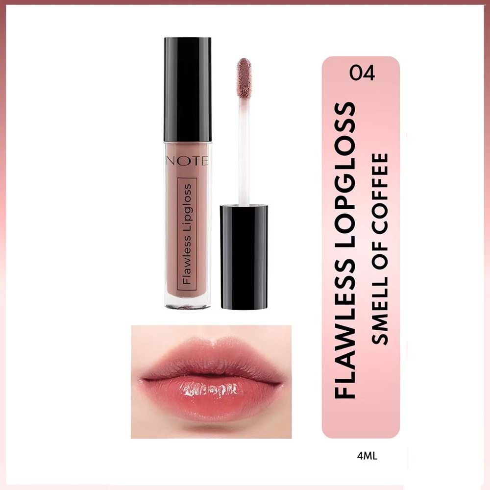 NOTE FLAWLESS LIPGLOSS NO 04