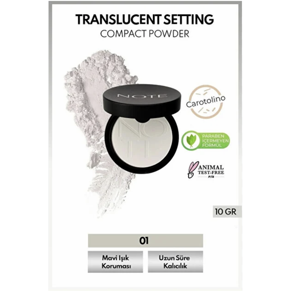 NOTE TRANSLUCENT SETTING POWDER WHITE